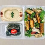 Trio Fattouche Homos Feuilles de vigne legumes