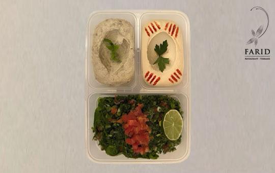 Trio Taboule Homos Moutabal
